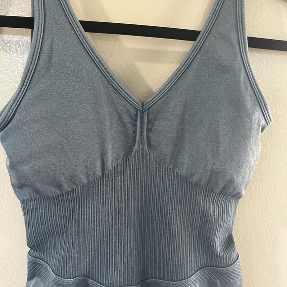 Women’s seamless Shorts Bodysuit       size S. Color   blue - Picture 6 of 8